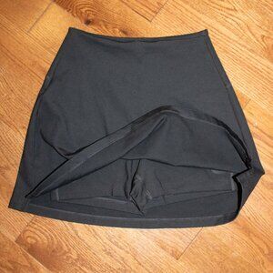 Girlfriend Collective Black Skort, XS, Black